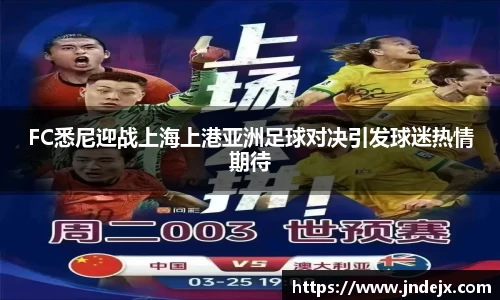 FC悉尼迎战上海上港亚洲足球对决引发球迷热情期待